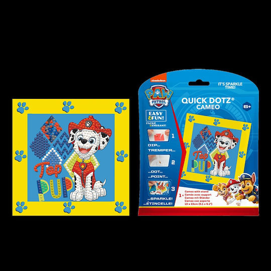 Diamond Dotz Ψηφιδωτό Top Pup Karte Diamond Painting Kit