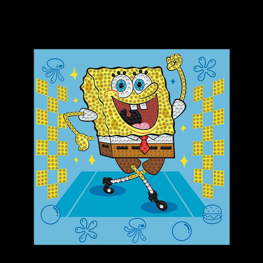 Κατασκευή Ψηφιδωτό Diamond Big Dotz Box Sponge Bob 28x28cm