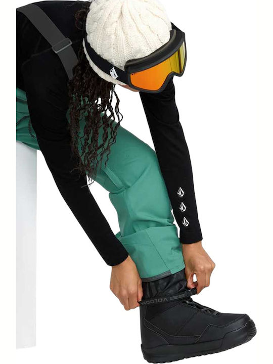 Volcom H1352606-SUG Γυναικεία Σαλοπέτα Σκι & Snowboard Πράσινη
