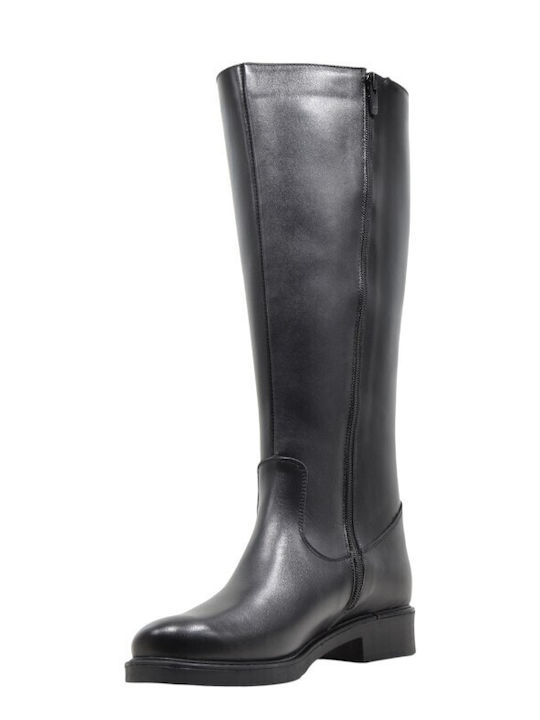 Leather Women's Boots Black