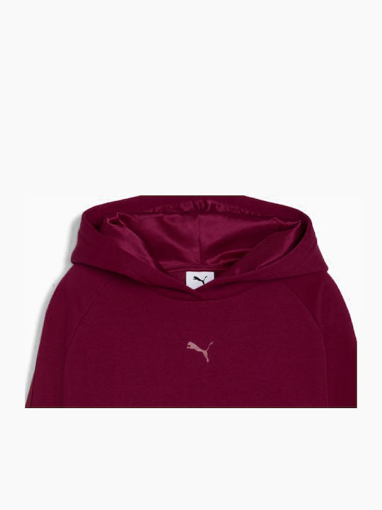 PUMA Ess Elevated Sweatshirt Satin Hooded