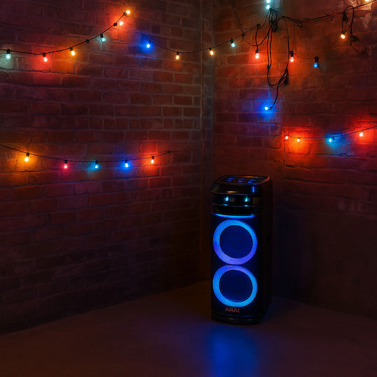 Akai Proffesional Тонколона Party Speaker 1200 Черна