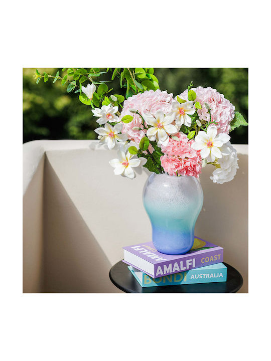 Koart Decorative Vase Zefi Blue