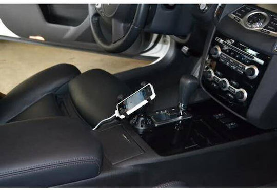 RAM Mount Suport Auto pentru Telefon cu cârlige reglabile Neagră