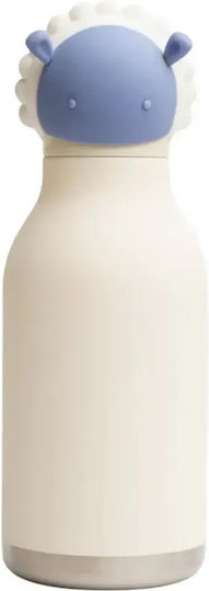 Asobu Bottle Kids Water Bottle Thermos Stainless Steel with Straw Sheep