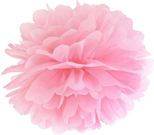 Papier-Pompon Rosa 25cm
