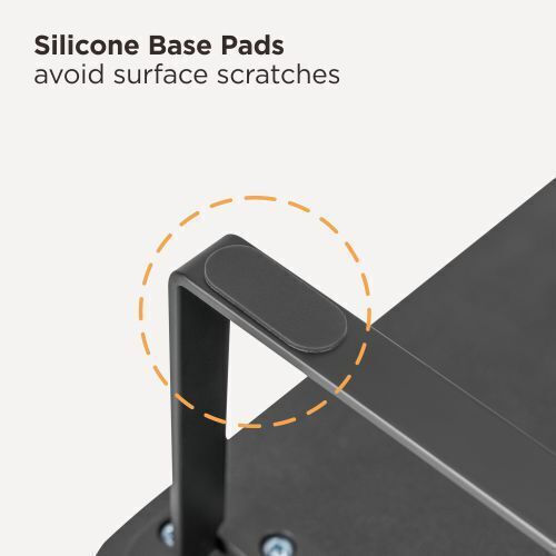 Brateck Desktop Stand for 2 Monitors up to 32" Gray (STB-111-03)
