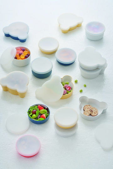Bento Βox Kids' Food Container made of Silicone Navy