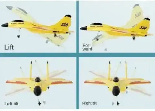 Andowl ZY 530 Pro Ferngesteuertes Flugzeug Gelb