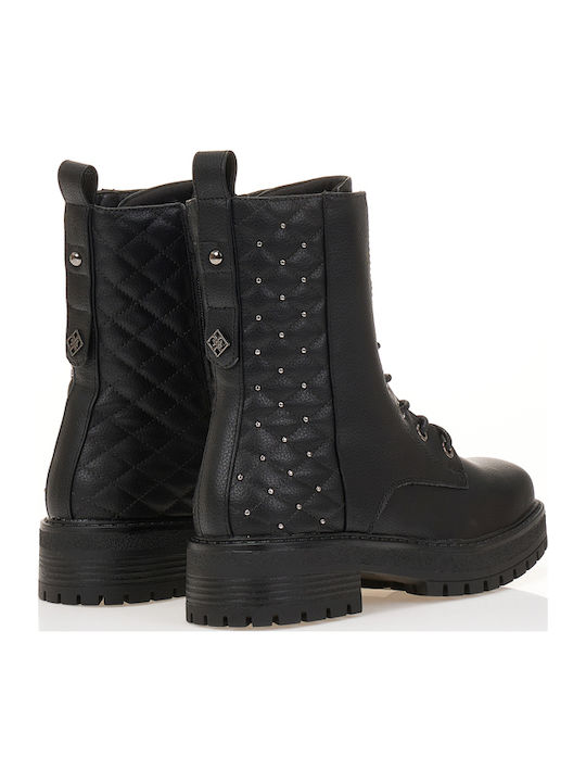 Stiefeletten Damen Schwarz
