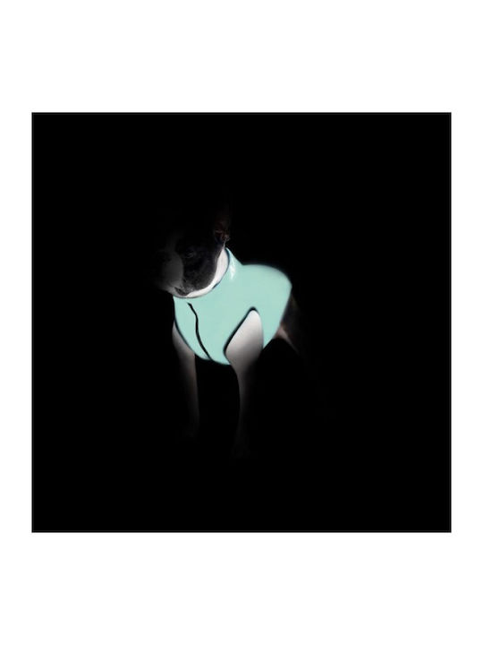 M45_waudog Airyvest Dog Jacket Reversible Blue-green