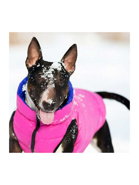 M45_waudog Airyvest Dog Coat Reversible Pink-Purple