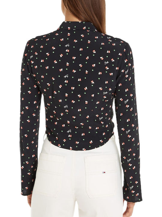 Women's Long Sleeve Shirt Black