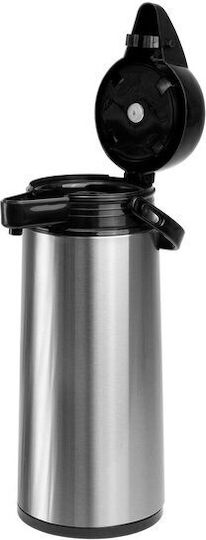Excellent Houseware S7900876 Container with Faucet Thermos Stainless Steel 1.8lt Silver