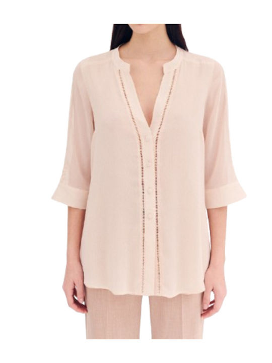 Women's Long Sleeve Shirt Powder