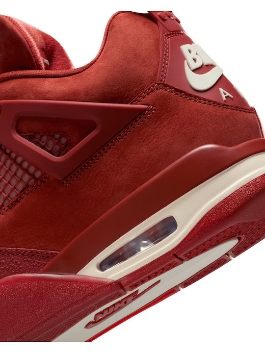 Air  4 Retro OG Boots Red