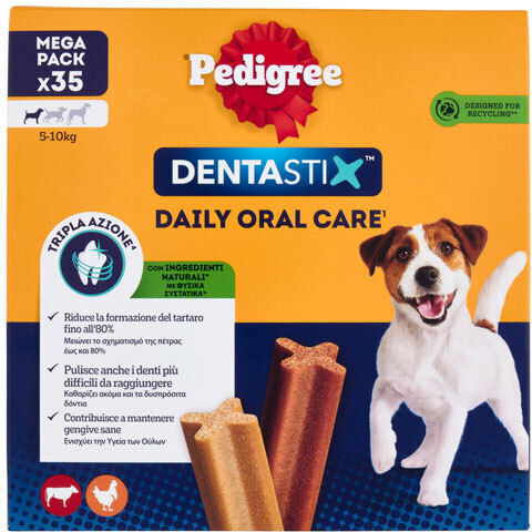 Pedigree Dentastix Dog Dental Stick for Small Breeds 550gr 35pcs
