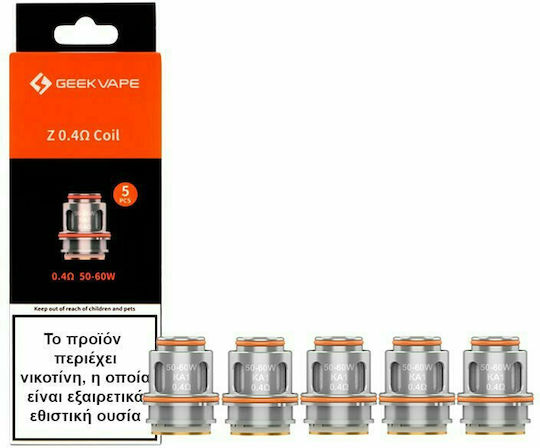 Geek Vape Z Series Coil Electronic Cigarette Resistance 0.4ohm (DL) 1pcs