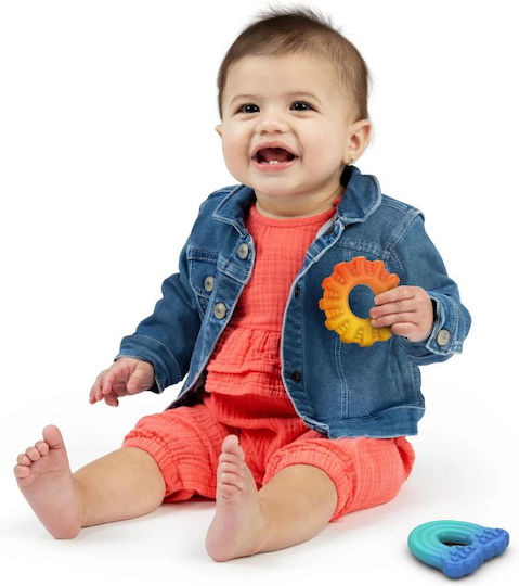 Bright Starts Dentare De Dentiție Cu Apă Din Țesătură Pentru 3 Luni+