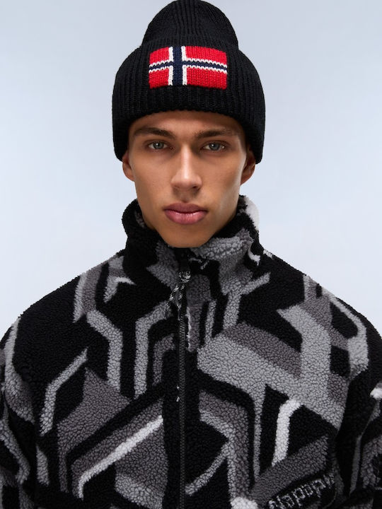 Beanie Beanie Knitted in Black color