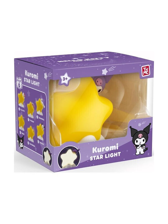 YuMe Toys Kinder Dekorative Lampe Kuromi 5x5x9εκ.
