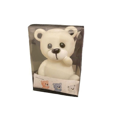 Atmosphera Lumină LED Decorațiune Lampa De Masă Pentru Copii Alb 10x9x14cm