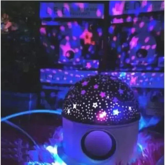 Rotating Kids Projector Lamp Master with Star Projection