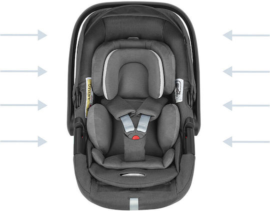 Inglesina Darwin Infant Autositz i-Size mit Isofix Velvet Grey