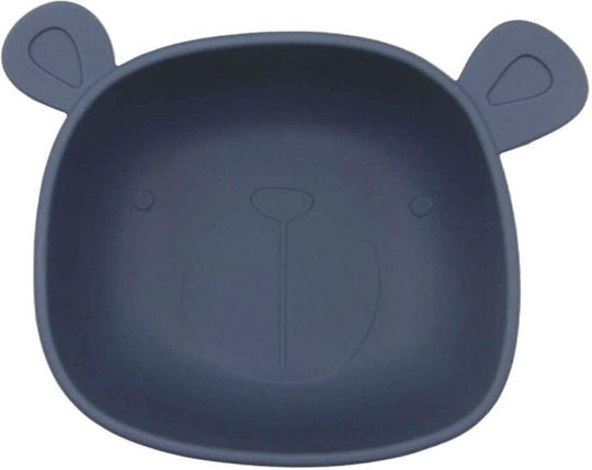 The Cotton Cloud Baby Food Bowl made of Silicone Light Blue