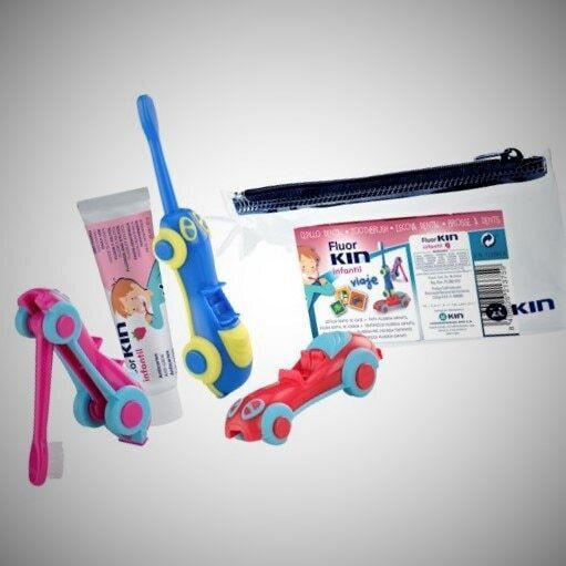 Kin Set Paste De Dinți Pentru Copii Cu Periuță De Dinți Pentru 3+ Ani