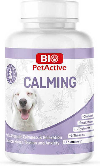 Bio Petactive Calming Multivitamins for Dogs in Tablets 60 tabs for Anxiety & Stress Management