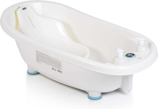 Cangaroo Baby Bath with Stand Bubble with Thermometer Blue