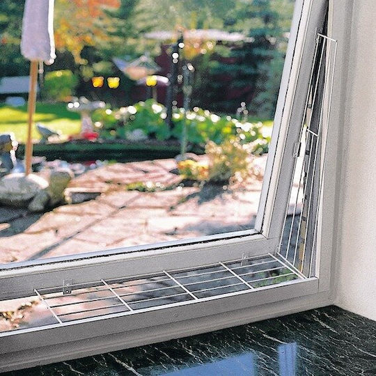 Trixie Dog / Cat Safety Grill Δίχτυ Γάτας από Μέταλλο σε Λευκό Χρώμα 65 x 16εκ.