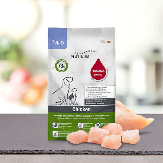 Platinum Pet Food & Care Puppy Chicken 5kg Dry Food Gluten-Free for Puppies with Chicken