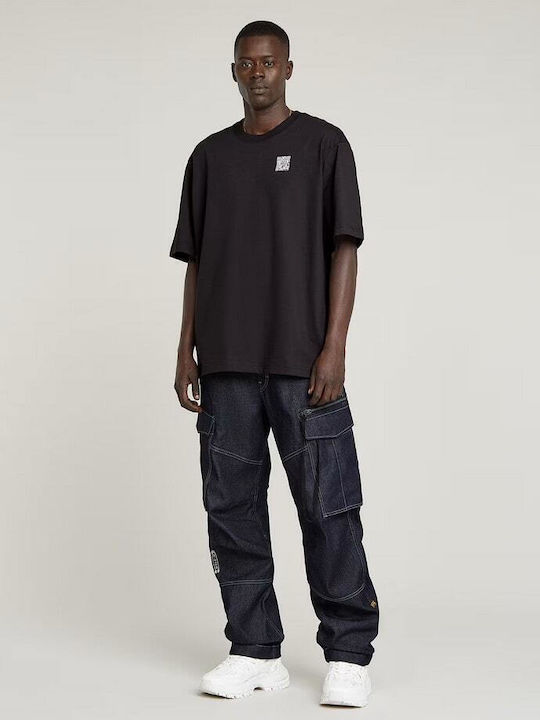 Boxy R Тениска Black