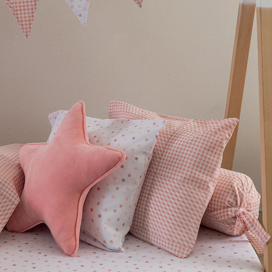Palamaiki Sheet Single Cotton BB100 Rose 170x260cm