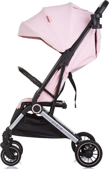 Chipolino Pixie Καρότσι Μωρού Kατάλληλο για Nεογέννητο Pink Marshmallow 7kg