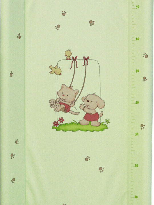 Lorelli Hard Changing Pad Bears made of Fabric Green 50x80cm