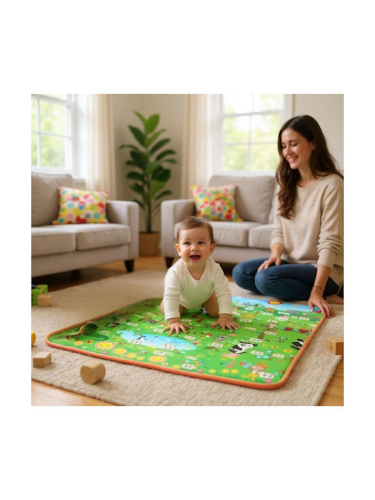 Spielmatte Mehrfarbig 180x200cm Dicke 8mm