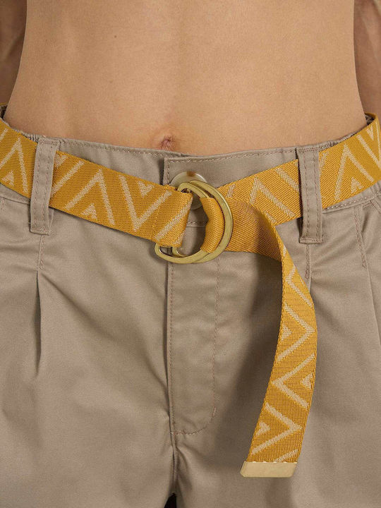 Women's Sporty Shorts Brown