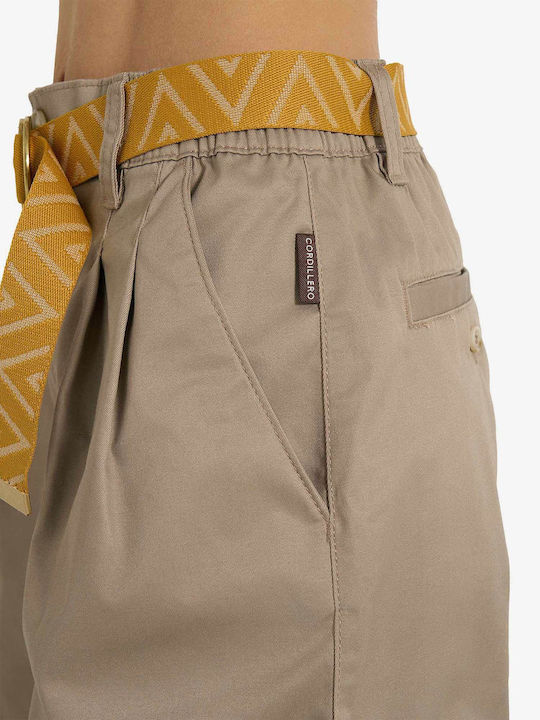 Women's Sporty Shorts Brown