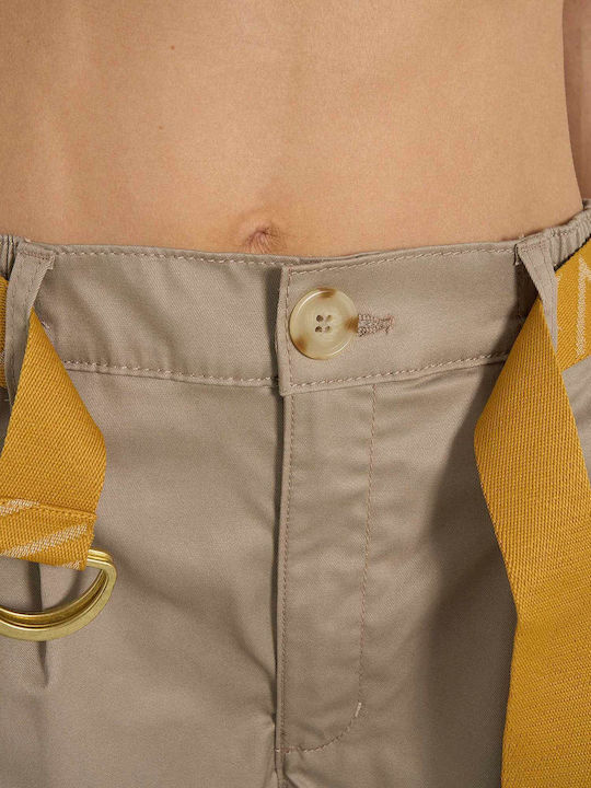 Women's Sporty Shorts Brown