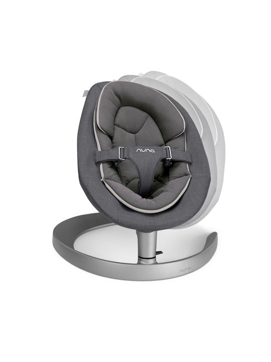 Nuna Χειροκίνητο Relax Μωρού Leaf Grow Granite για Παιδί έως 60kg