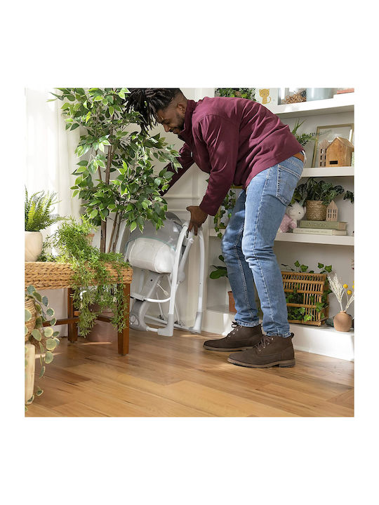 Ingenuity Electric Relax pentru Bebeluși ConvertMe Swing 2 Gri pentru Copil până la 9kg