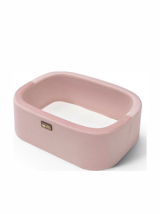 Hanah Home Λίκνο με Στρώμα Pink-White