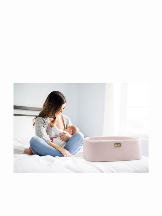 Hanah Home Leagăn cu Saltea Pink-White