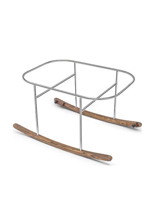 Hanah Home Wiege mit Matratze Black-Silver