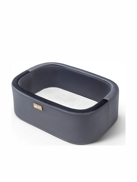 Hanah Home Wiege mit Matratze Black-Oak