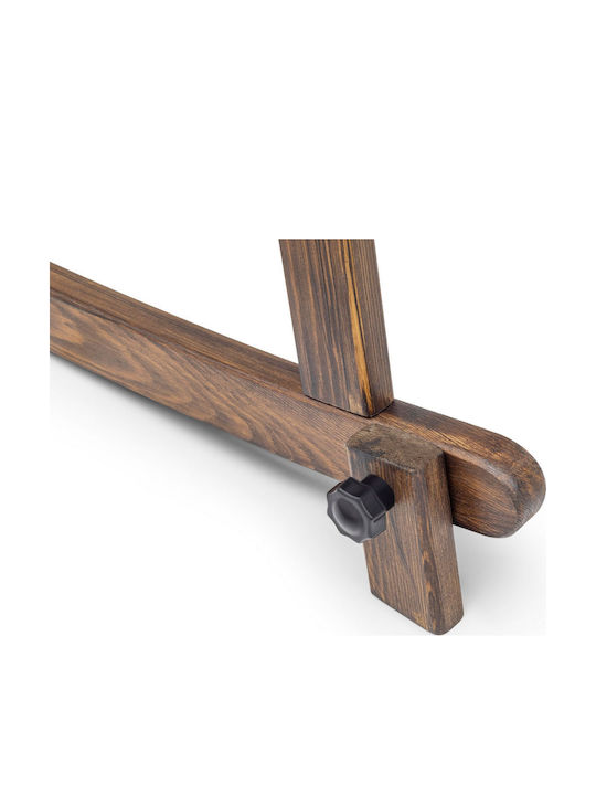 Hanah Home Wiege mit Matratze Black-Walnut