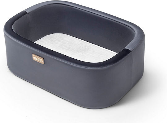 Hanah Home Wiege mit Matratze Black-White